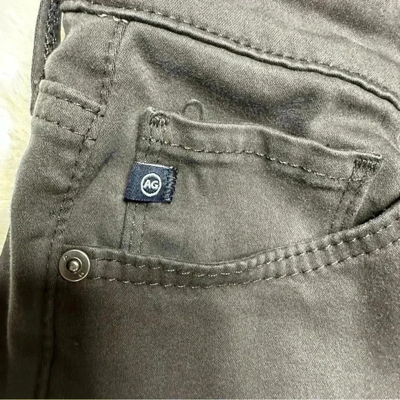 Adriano Goldschmied Jeans The Prima Cigarette Leg Grey Size 27 - Picture 4 of 16